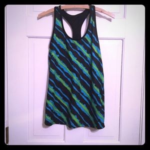 Racer back workout top